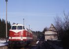 Dia-Eisenbahnmotiv-Bf Rennsteig 228708 P19039 11.04.1992