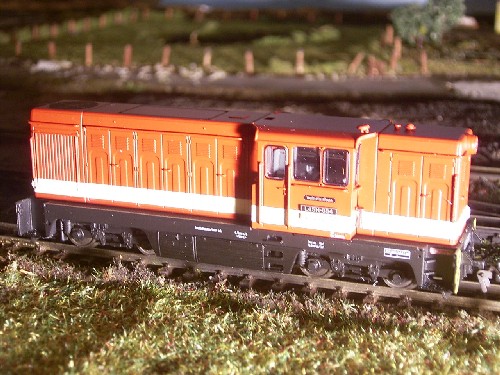 modell Diesellok L 45H- 084 der SDG, rot / elfenbein