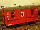 zweiachsiger Eigenbaupostwagen